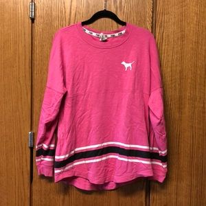 Victorias Secret Pink Oversized Jersey sweater